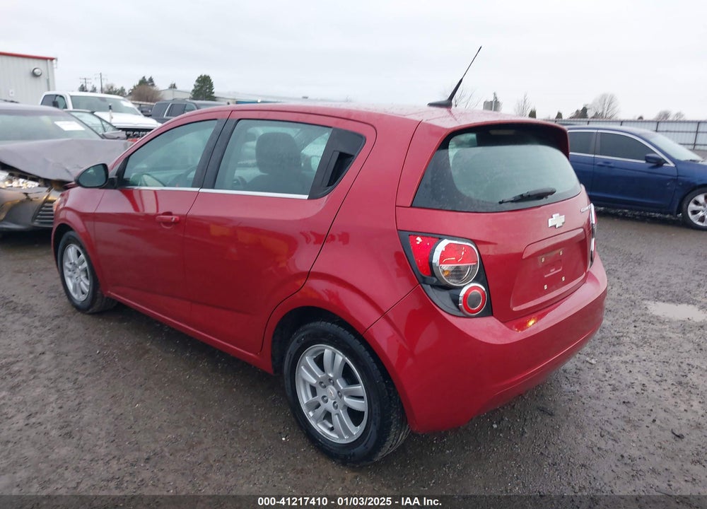 2012 CHEVROLET SONIC 2LT VIN: 1G1JC6SH9C4125750