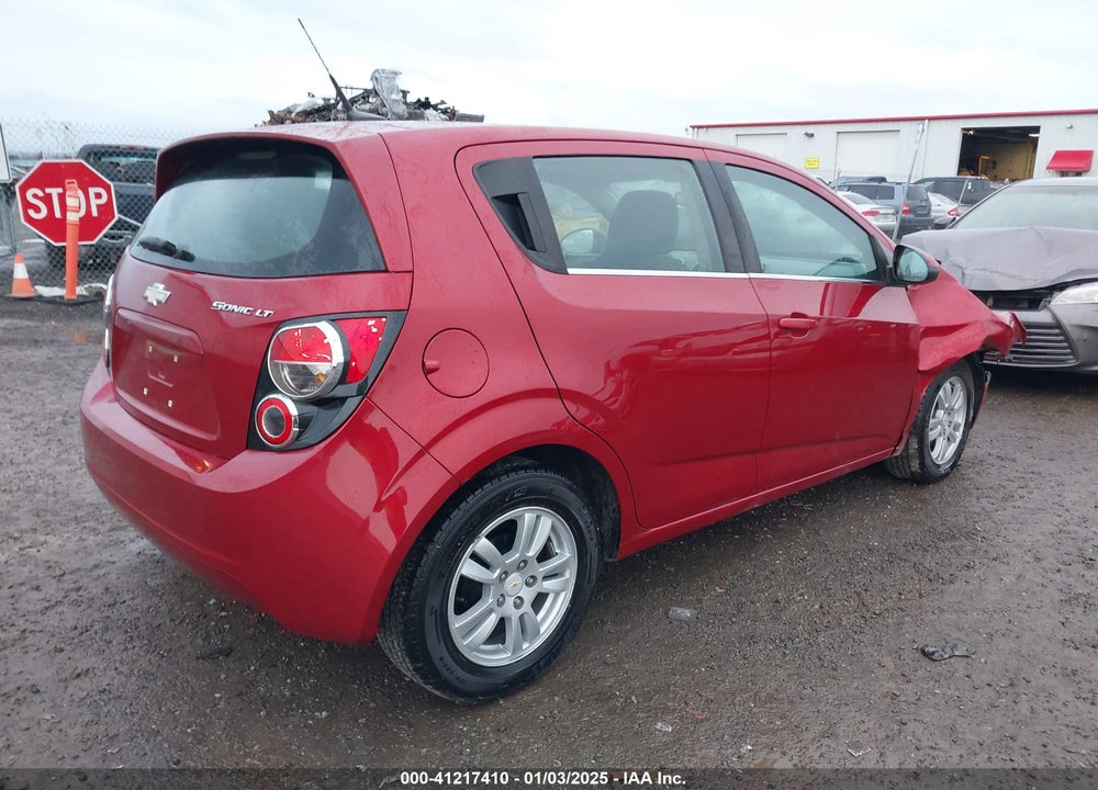 2012 CHEVROLET SONIC 2LT VIN: 1G1JC6SH9C4125750