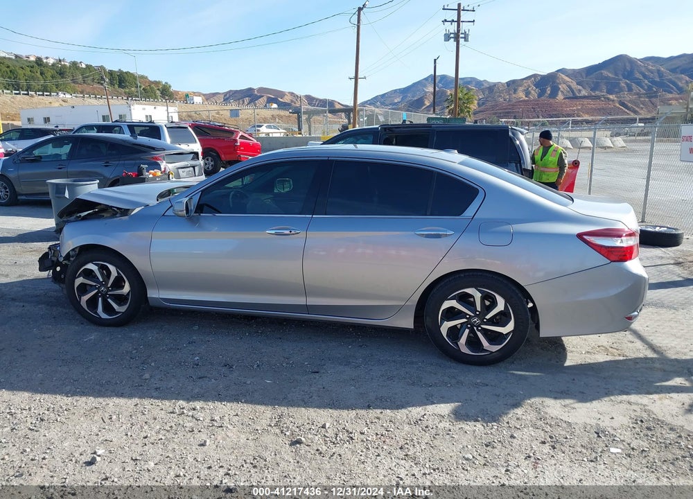 2017 HONDA ACCORD EX-L V6 VIN: 1HGCR3F84HA035973
