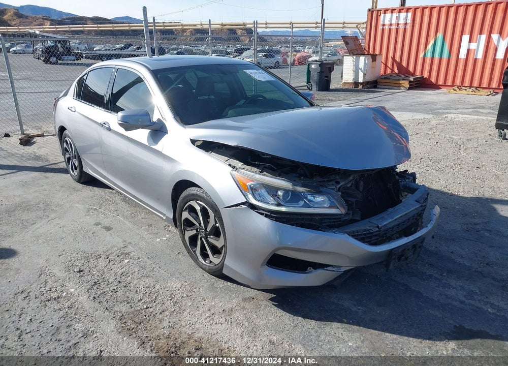 2017 HONDA ACCORD EX-L V6 VIN: 1HGCR3F84HA035973