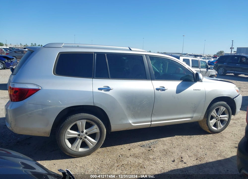 2010 TOYOTA HIGHLANDER LIMITED VIN: 5TDYK3EH6AS019647