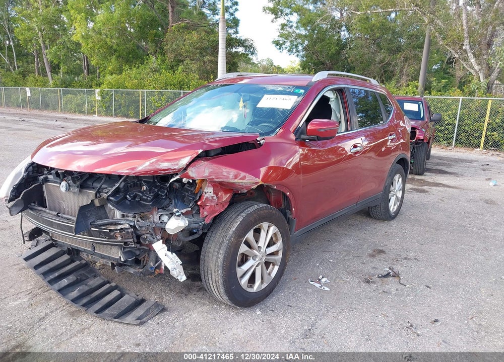 2016 NISSAN ROGUE S/SL/SV VIN: 5N1AT2MT9GC782038