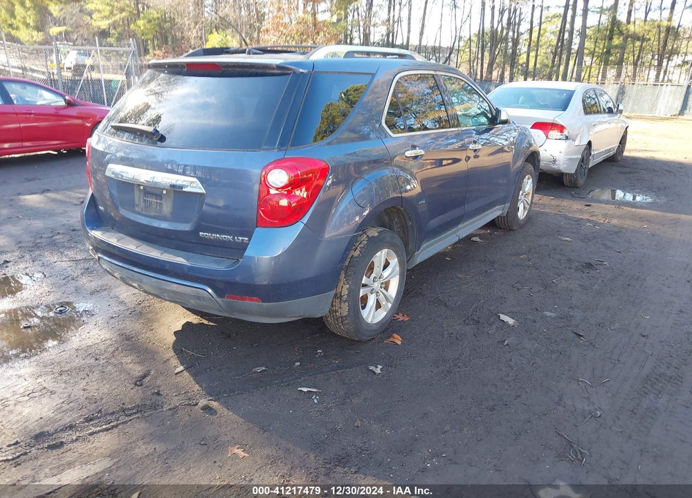 2013 CHEVROLET EQUINOX LTZ VIN: 2GNFLGEK1D6193221