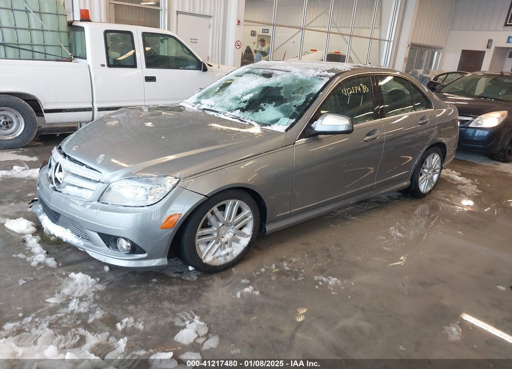 2009 MERCEDES-BENZ C VIN: WDDGF81X49R073734
