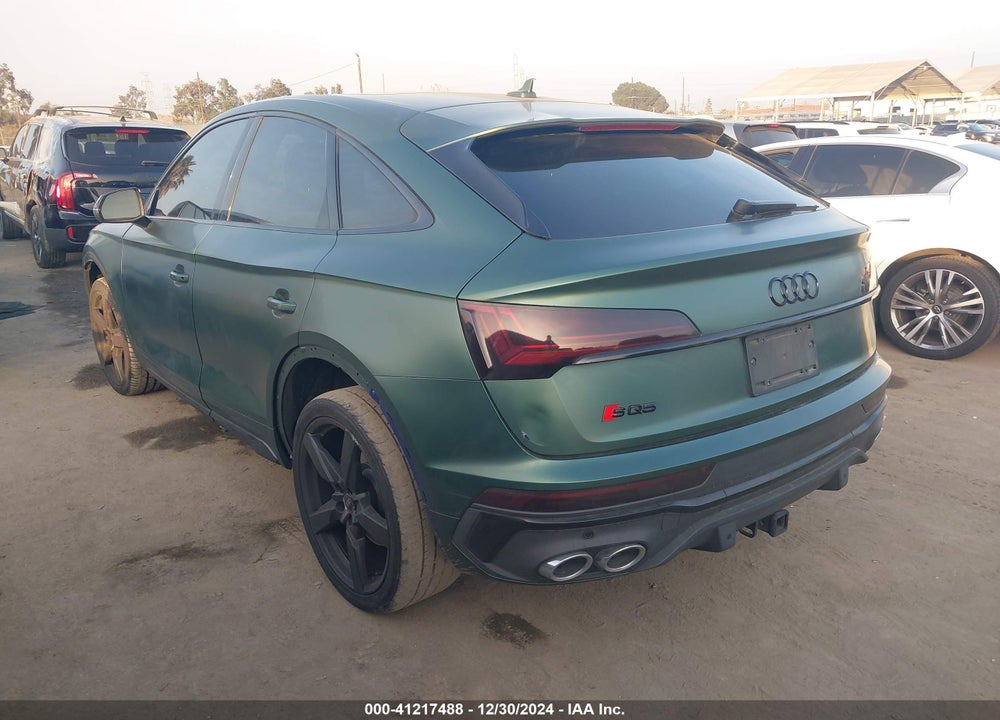 2022 AUDI SQ5 SPORTBACK PREMIUM PLUS TFSI QUATTRO TIPTRONIC VIN: WA124AFY4N2038224