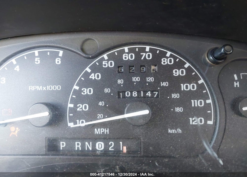 1998 FORD RANGER SPLASH/XL/XLT VIN: 1FTYR14X4WPA18507