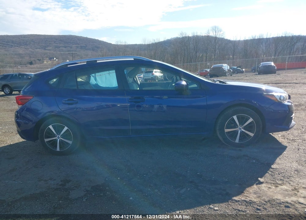2022 SUBARU IMPREZA VIN: 4S3GTAV66N3726718