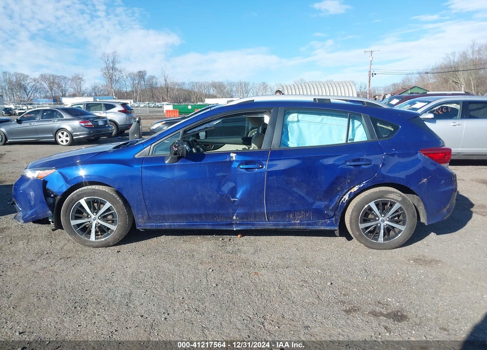 2022 SUBARU IMPREZA VIN: 4S3GTAV66N3726718
