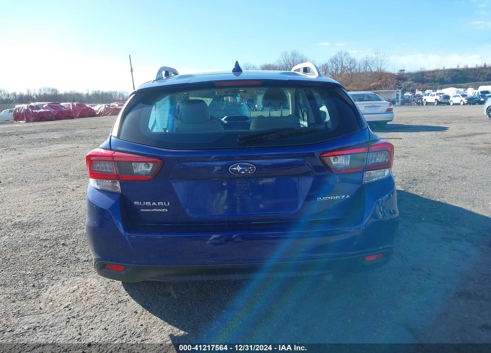 2022 SUBARU IMPREZA VIN: 4S3GTAV66N3726718