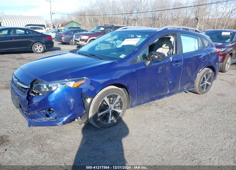2022 SUBARU IMPREZA VIN: 4S3GTAV66N3726718