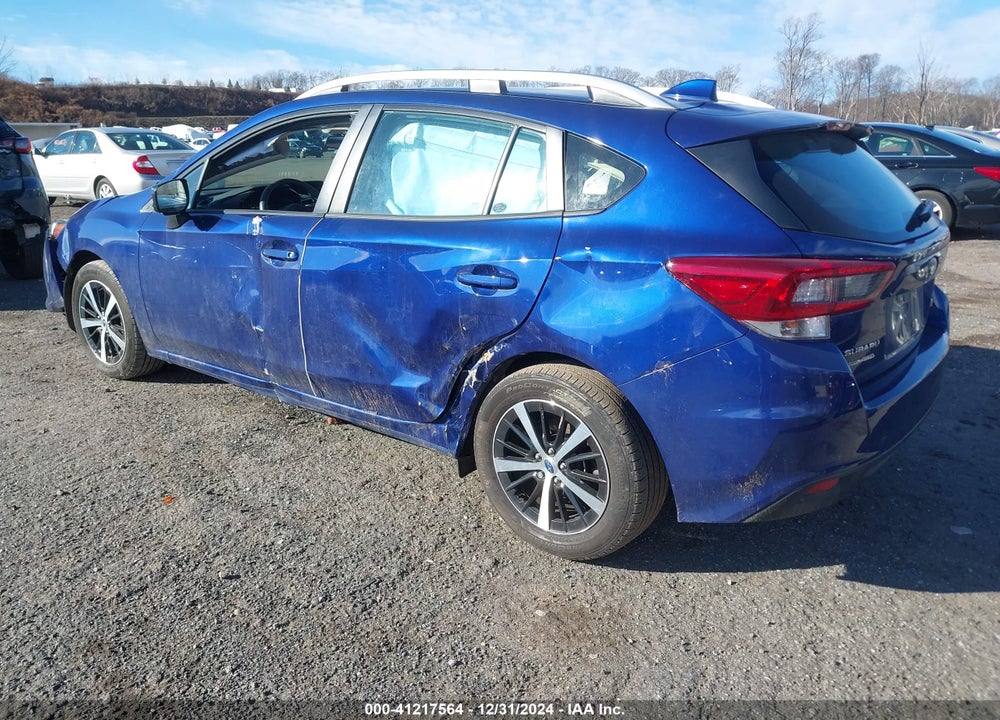 2022 SUBARU IMPREZA VIN: 4S3GTAV66N3726718