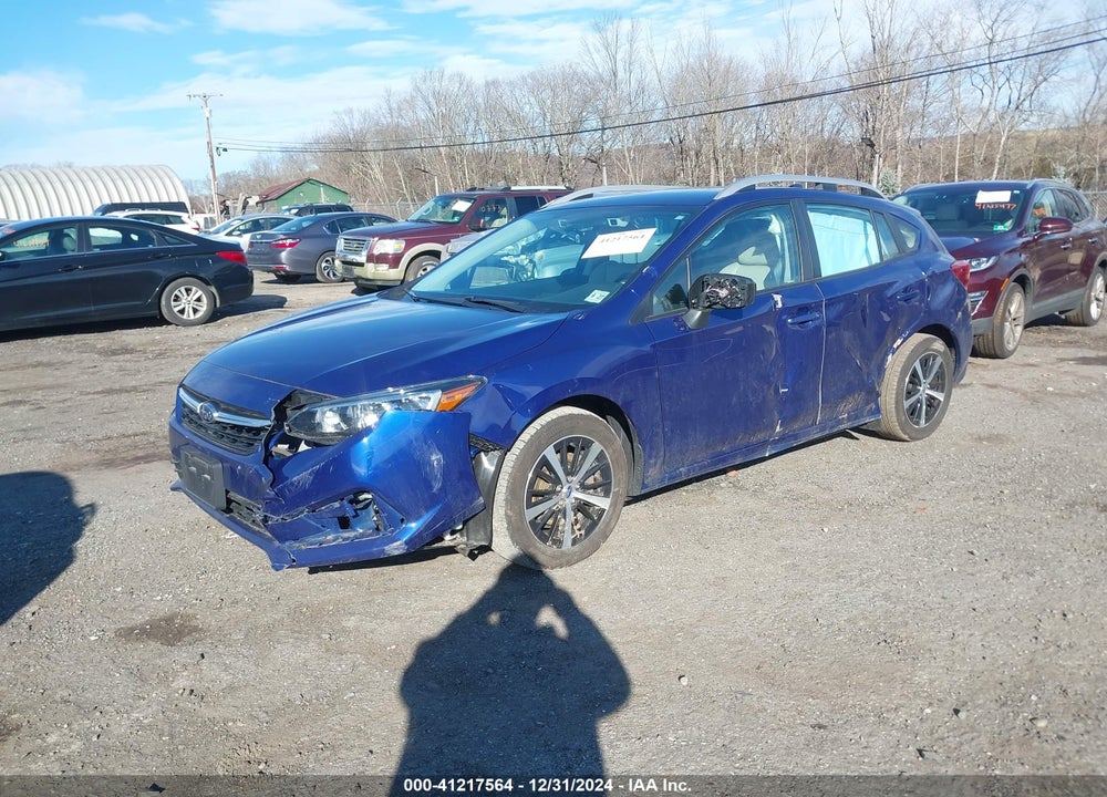 2022 SUBARU IMPREZA VIN: 4S3GTAV66N3726718
