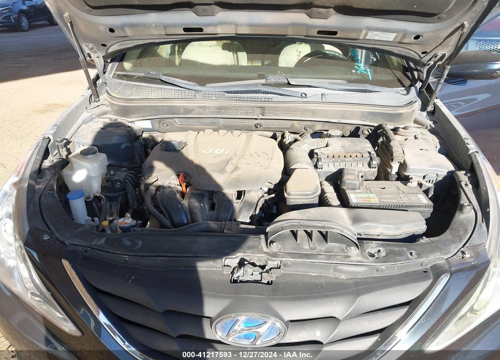 2013 HYUNDAI SONATA GLS VIN: 5NPEB4ACXDH762230