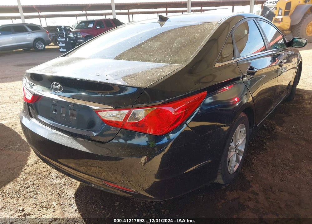2013 HYUNDAI SONATA GLS VIN: 5NPEB4ACXDH762230