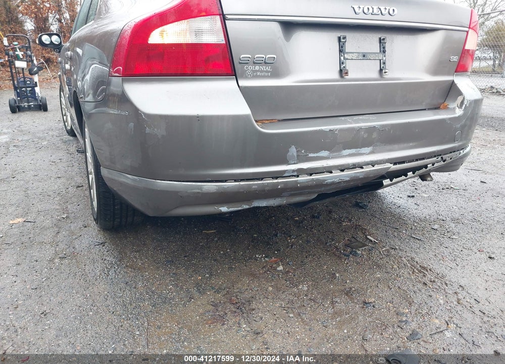 2008 VOLVO S80 3.2 VIN: YV1AS982981071061