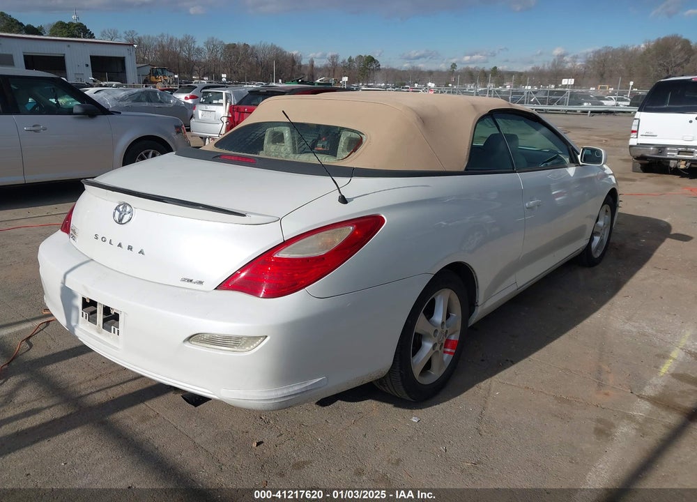 2008 TOYOTA CAMRY SOLARA SLE VIN: 4T1FA38P88U150092
