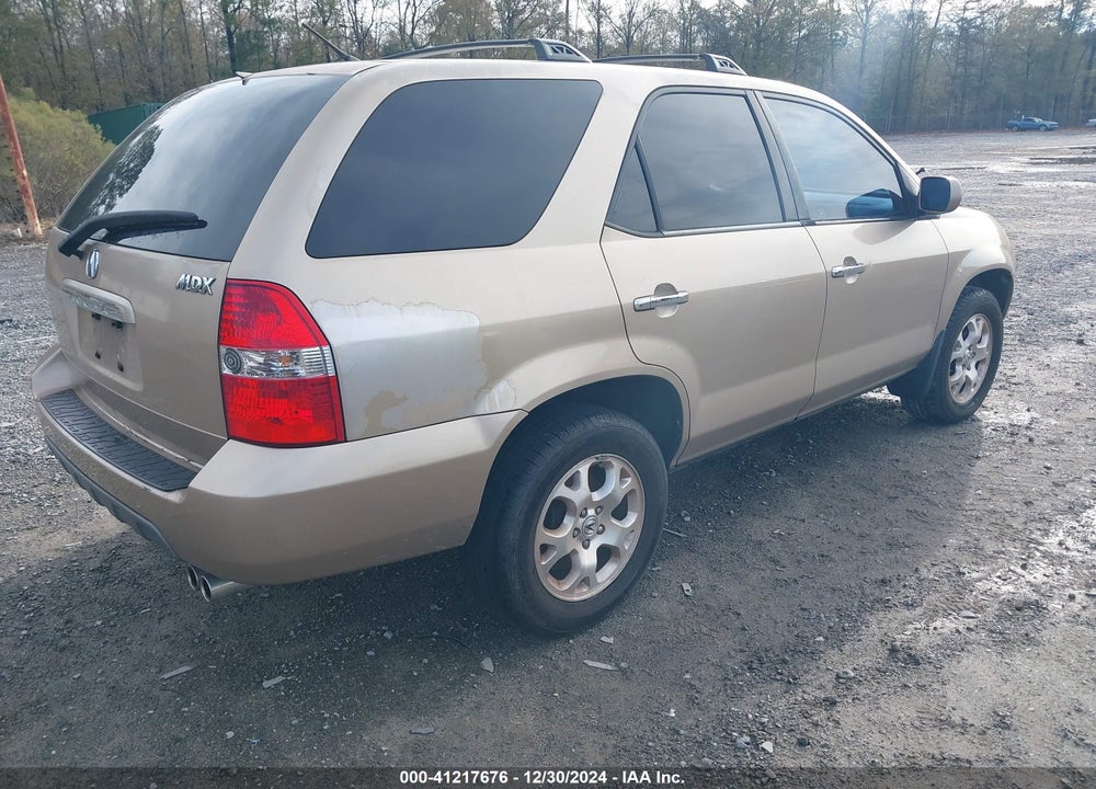 2001 ACURA MDX VIN: 2HNYD18611H501668
