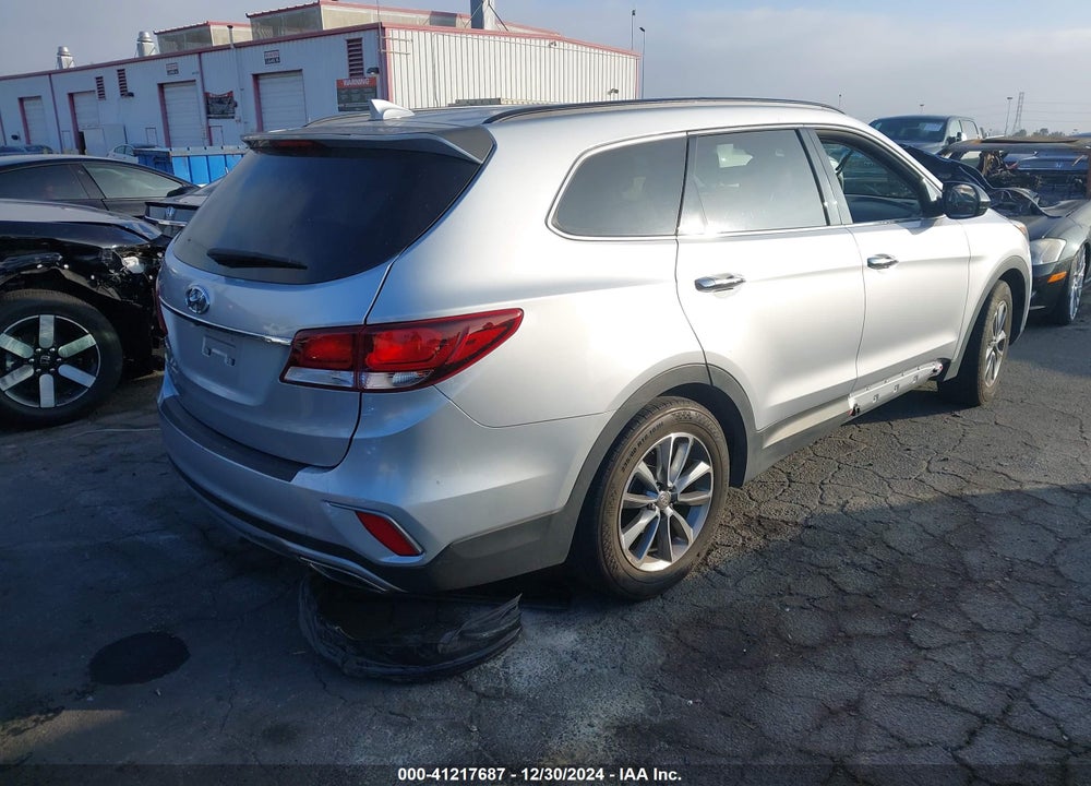 2018 HYUNDAI SANTA FE SE VIN: KM8SM4HF2JU261147