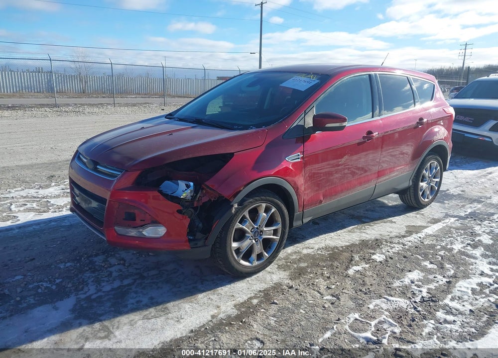 2013 FORD ESCAPE SEL VIN: 1FMCU0HX9DUA91668