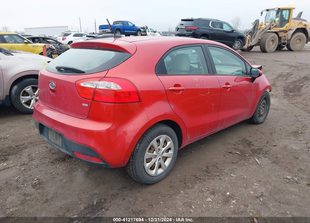 2012 KIA RIO5 VIN: KNADM5A33C6051776