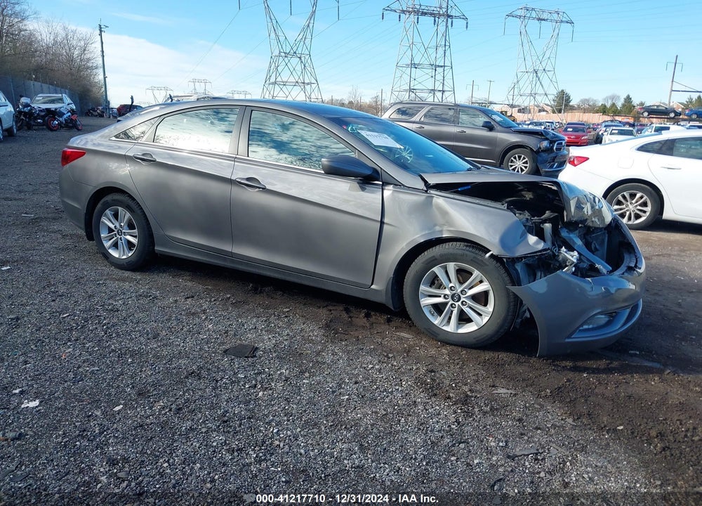 2013 HYUNDAI SONATA GLS VIN: 5NPEB4AC0DH783734