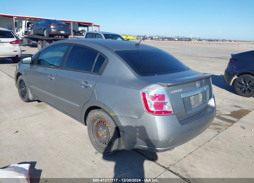 2012 NISSAN SENTRA 2.0 S VIN: 3N1AB6AP6CL681451