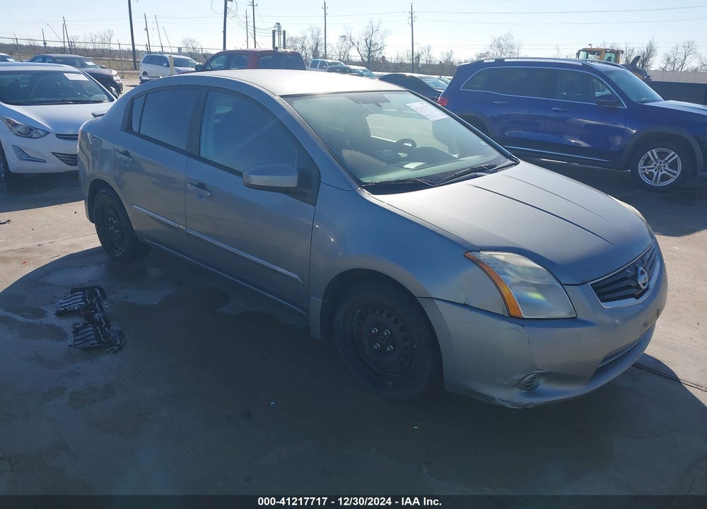 2012 NISSAN SENTRA 2.0 S VIN: 3N1AB6AP6CL681451