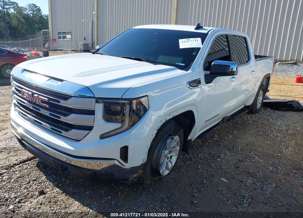 2023 GMC SIERRA 1500 4WD SHORT BOX SLE VIN: 3GTUUBED1PG229189