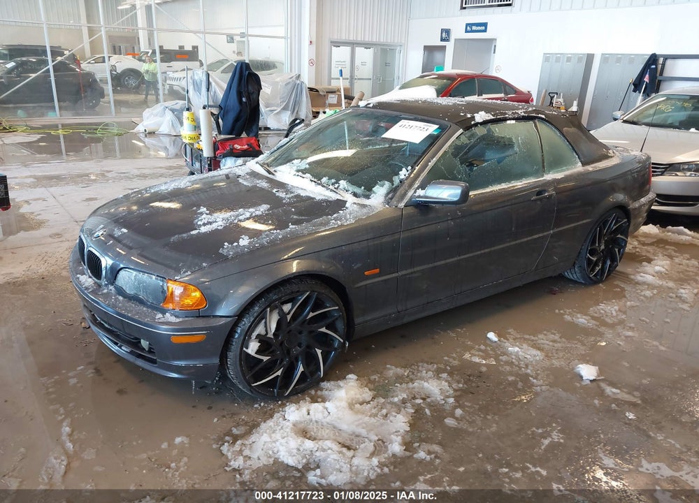 2002 BMW 325CI VIN: WBABS33452PG88235