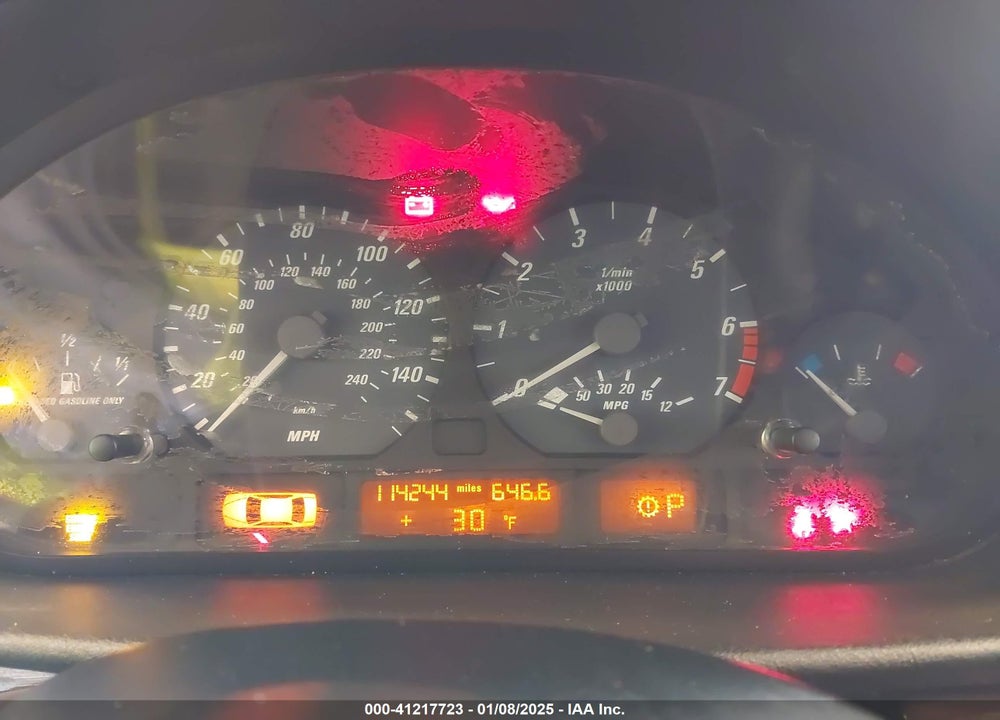 2002 BMW 325CI VIN: WBABS33452PG88235