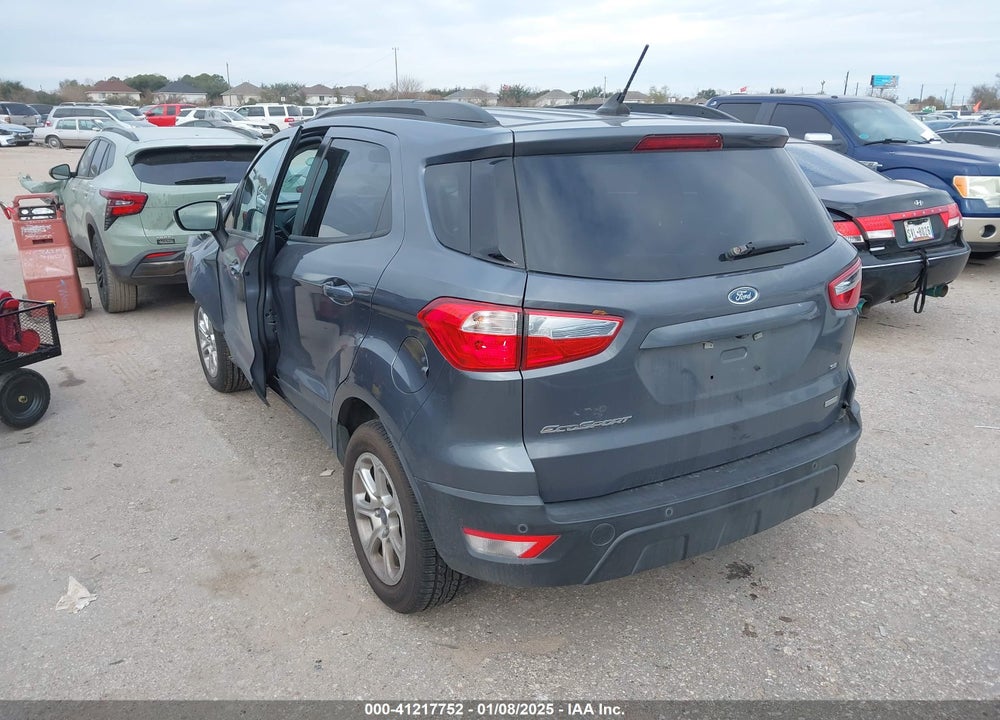 2018 FORD ECOSPORT SE VIN: MAJ3P1TEXJC232360