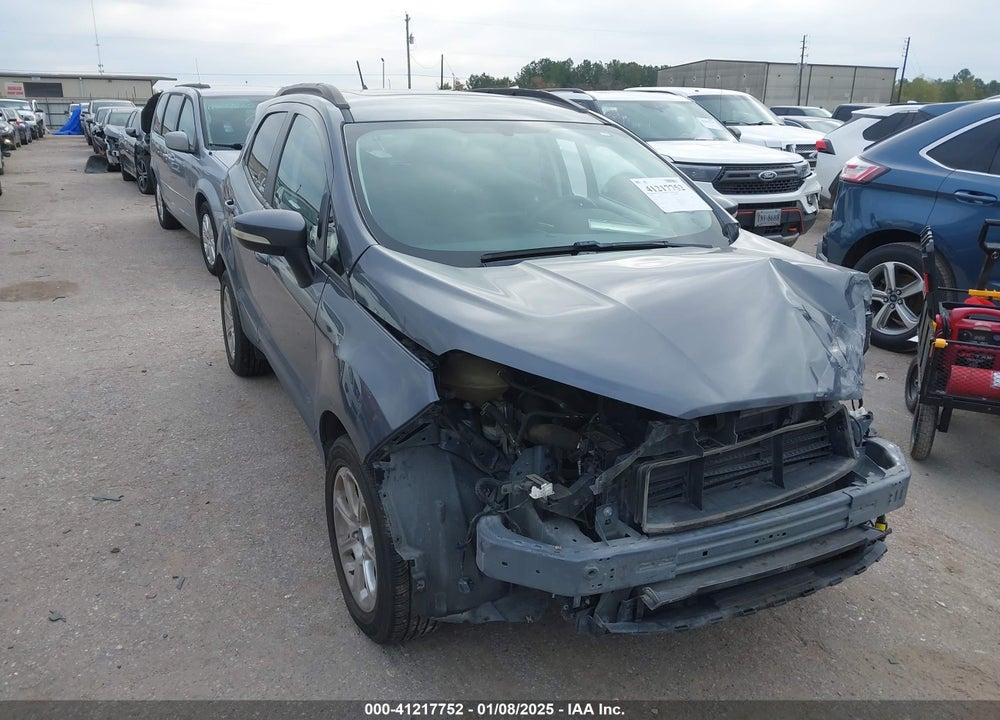 2018 FORD ECOSPORT SE VIN: MAJ3P1TEXJC232360