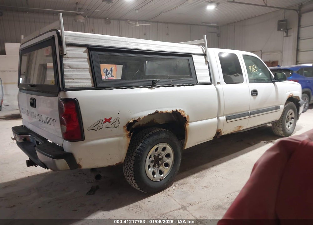 2005 CHEVROLET SILVERADO 1500 VIN: 1GCEK19B05E105707