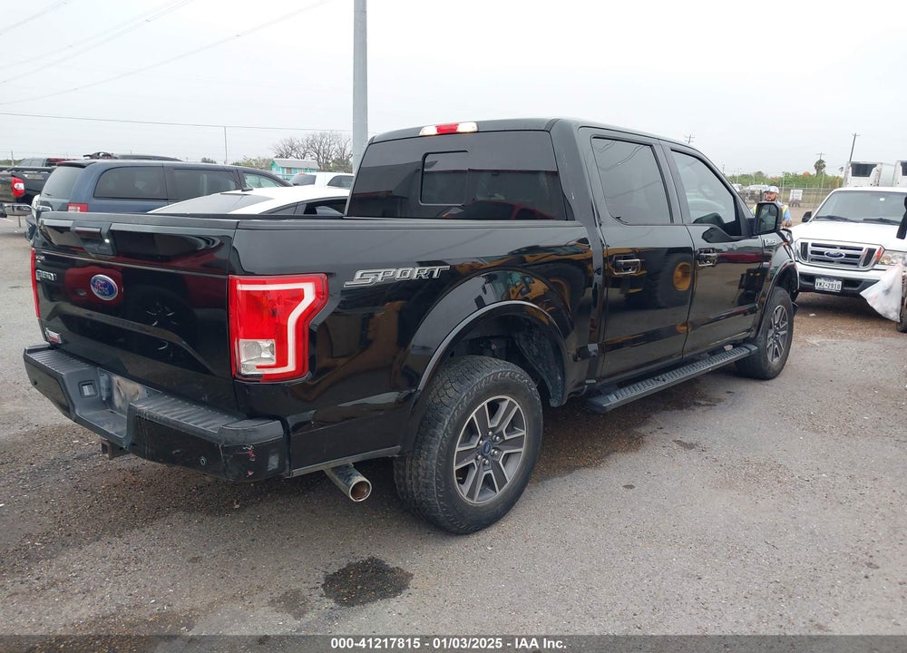 2017 FORD F-150 VIN: 1FTEW1CF0HKC60604