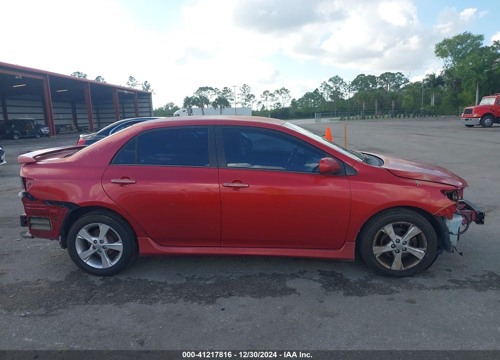 2012 TOYOTA COROLLA S VIN: 5YFBU4EE0CP032630