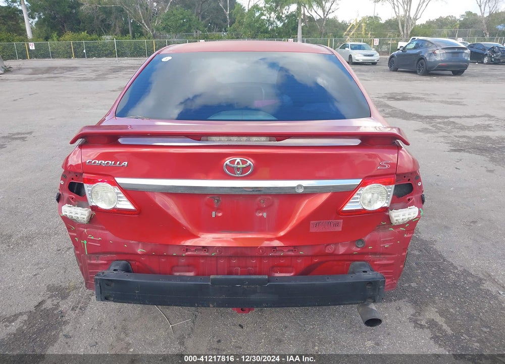 2012 TOYOTA COROLLA S VIN: 5YFBU4EE0CP032630