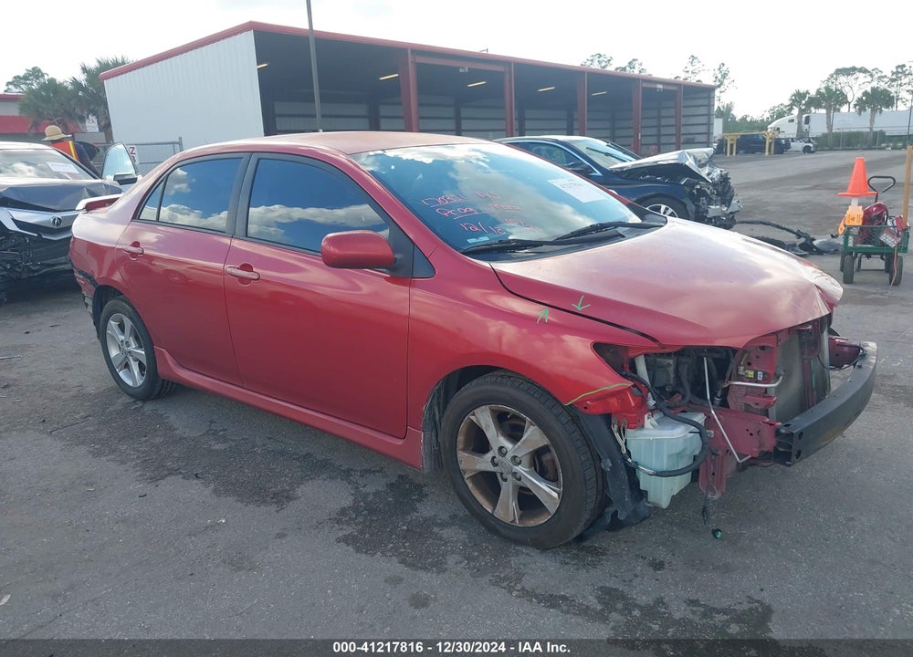2012 TOYOTA COROLLA S VIN: 5YFBU4EE0CP032630