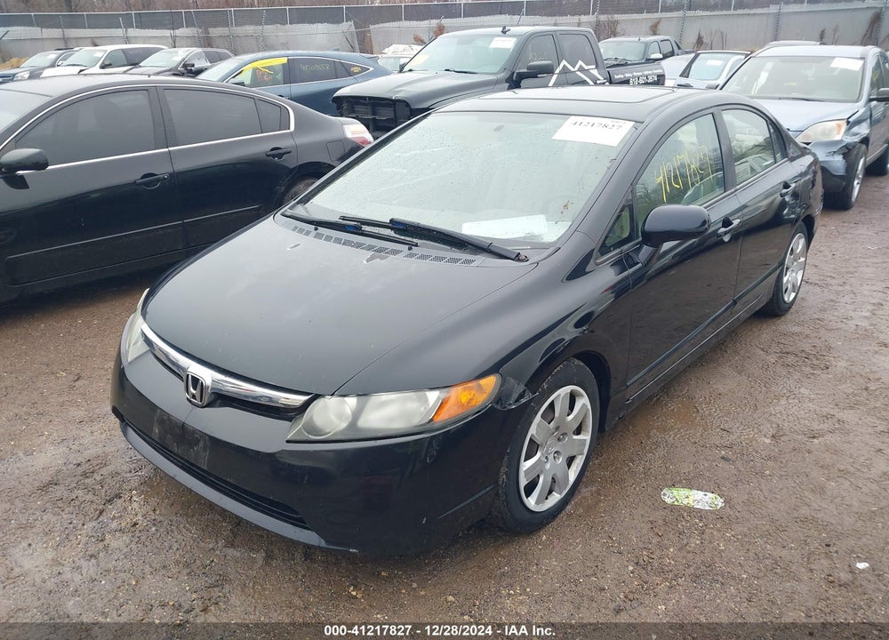 2006 HONDA CIVIC LX VIN: 1HGFA16576L115493