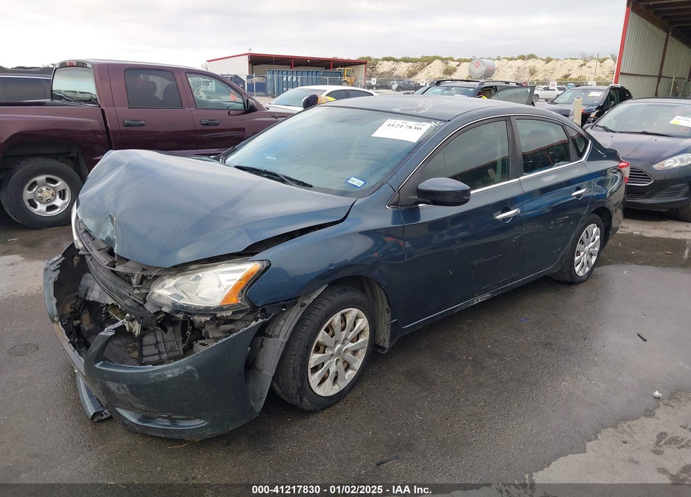 2014 NISSAN SENTRA VIN: 1N4AB7AP5EN852525