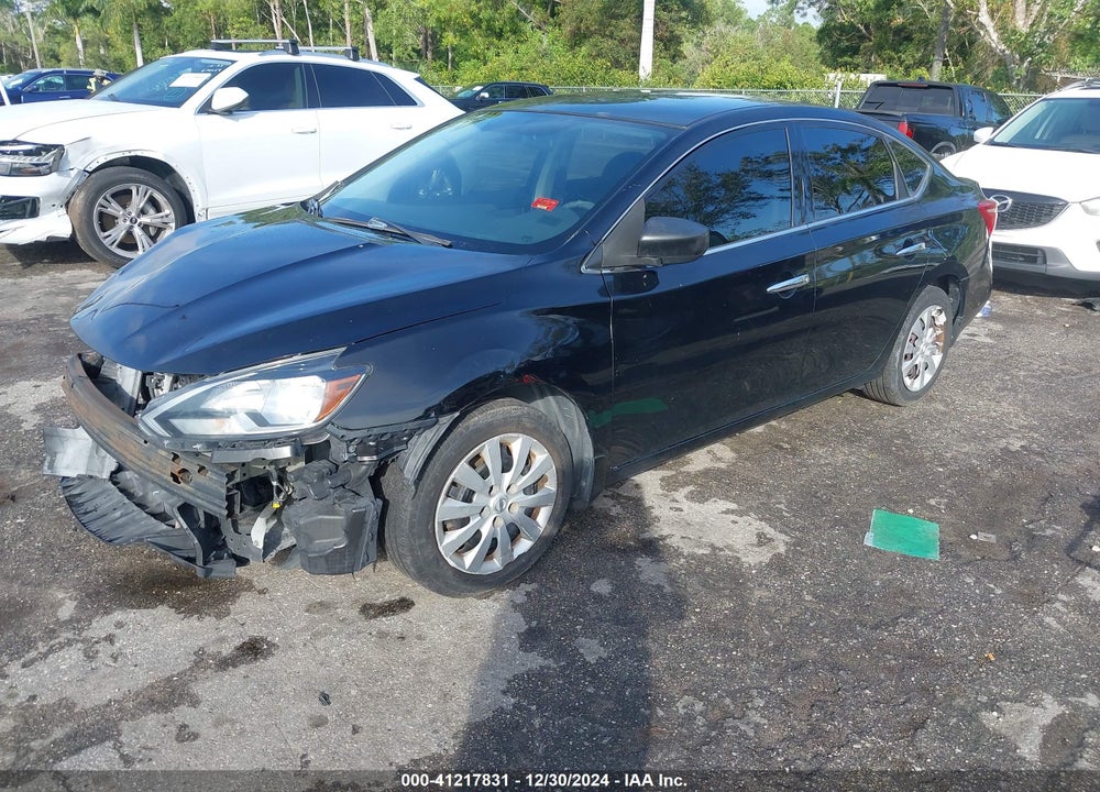 2016 NISSAN SENTRA S VIN: 3N1AB7AP7GY313617