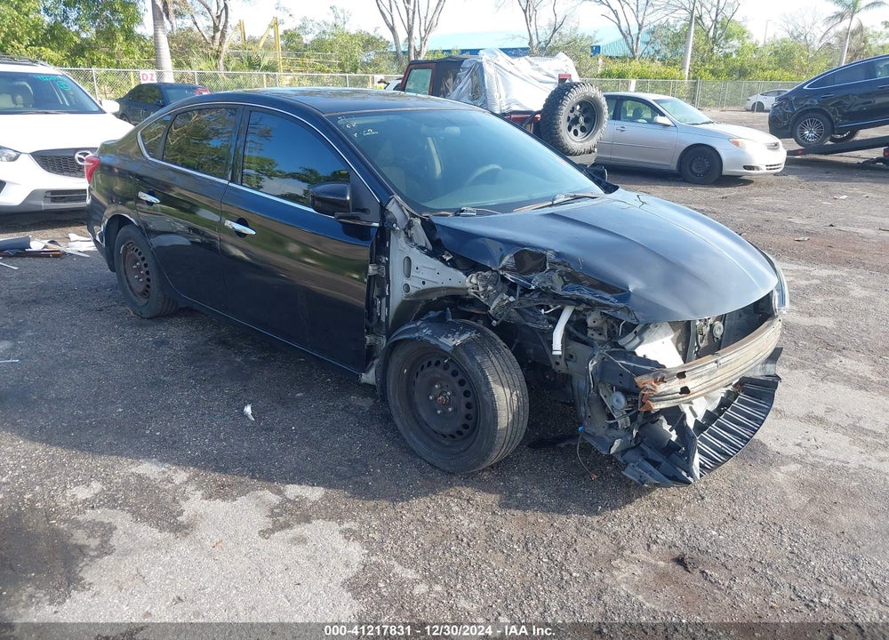 2016 NISSAN SENTRA S VIN: 3N1AB7AP7GY313617
