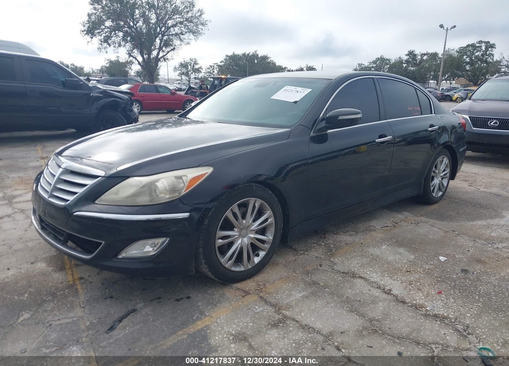 2012 HYUNDAI GENESIS 3.8 VIN: KMHGC4DD2CU206634