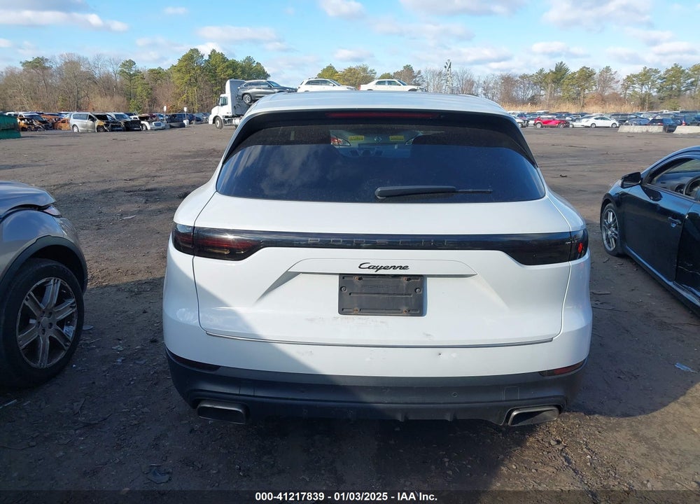 2020 PORSCHE CAYENNE VIN: WP1AA2AY1LDA07925