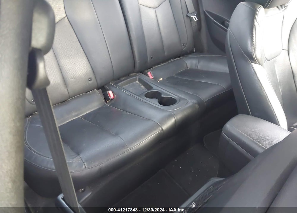 2013 HYUNDAI VELOSTER TURBO W/BLACK VIN: KMHTC6AE6DU101183