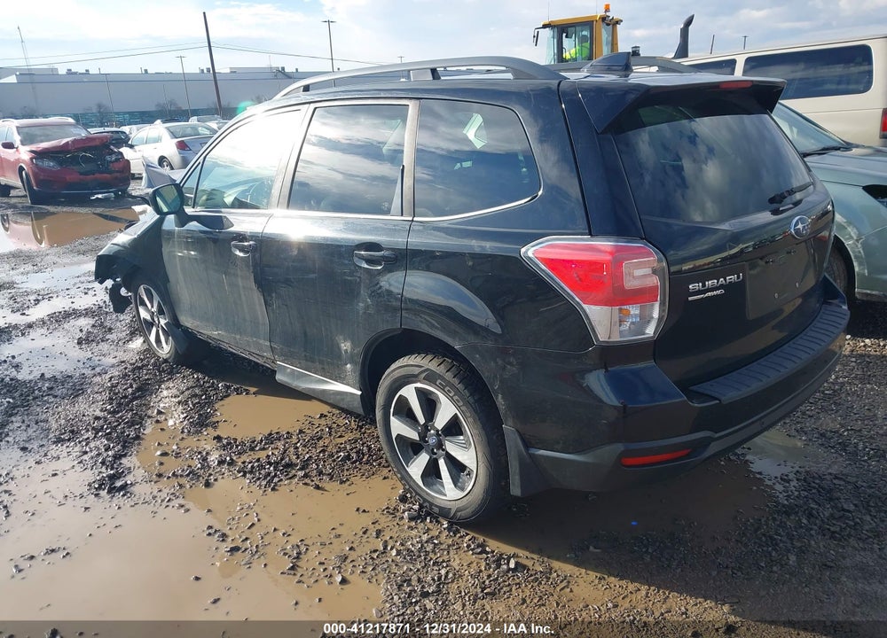 2017 SUBARU FORESTER 2.5I LIMITED VIN: JF2SJARCXHH501274