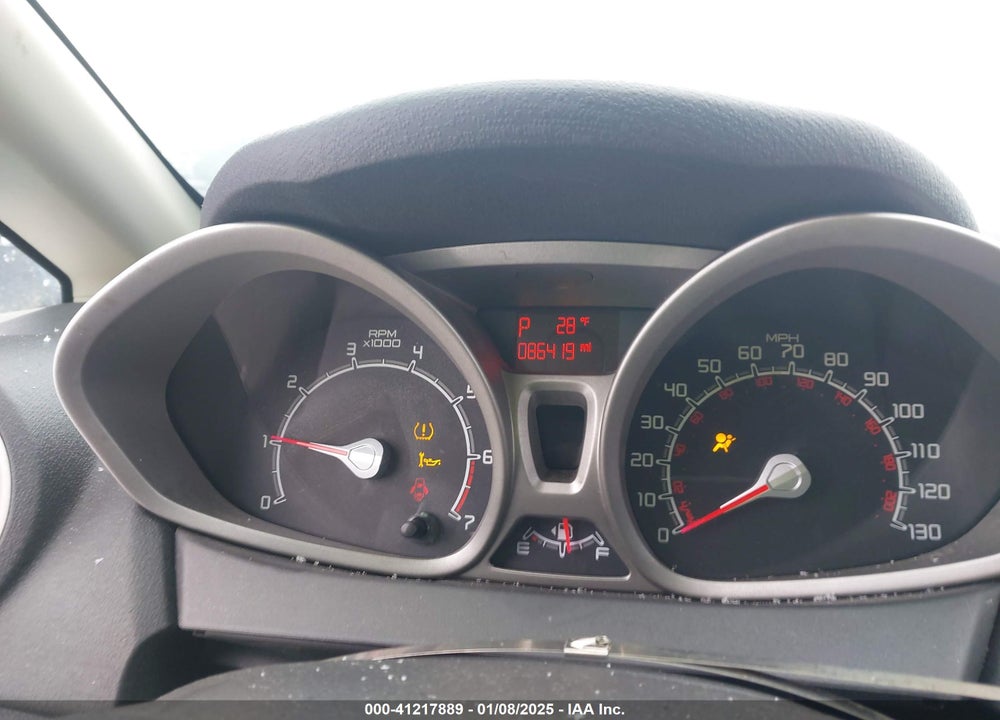 2011 FORD FIESTA VIN: 3FADP4FJ9BM132135
