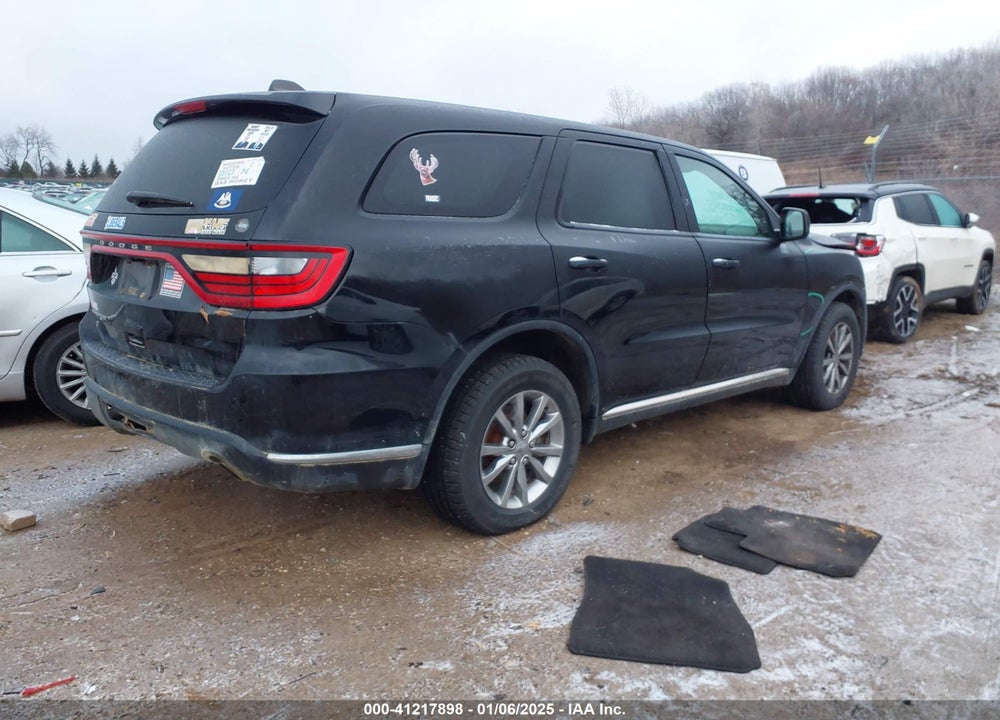 2018 DODGE DURANGO SXT AWD VIN: 1C4RDJAG4JC346355