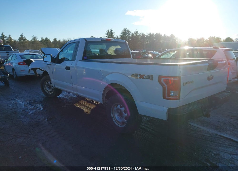 2017 FORD F-150 VIN: 1FTMF1E89HKE02961