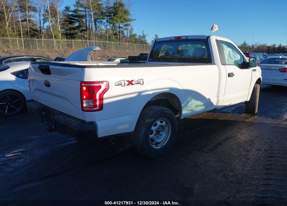 2017 FORD F-150 VIN: 1FTMF1E89HKE02961