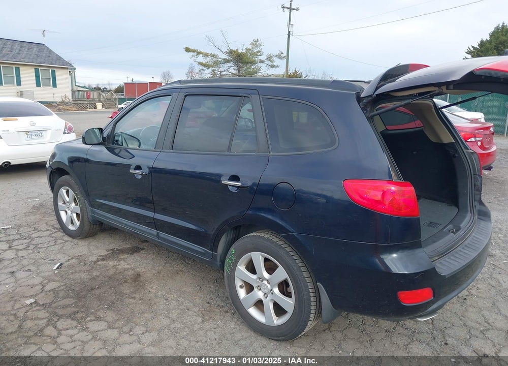 2008 HYUNDAI SANTA FE LIMITED/SE VIN: 5NMSH13E28H212960